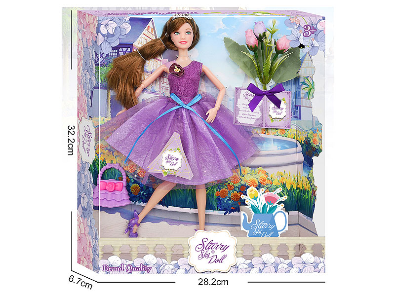 11.5inch Solid Body Doll Set toys