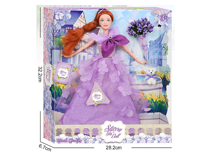 11.5inch Solid Body Doll Set toys