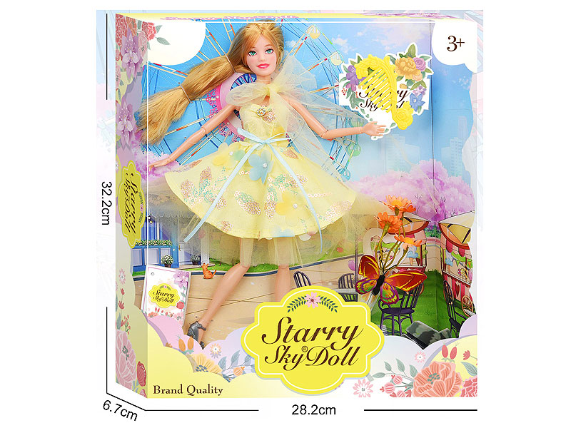 11.5inch Solid Body Doll Set toys