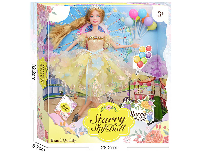 11.5inch Solid Body Doll Set toys