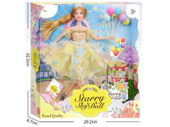 11.5inch Solid Body Doll Set toys