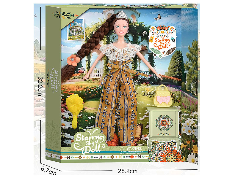 11.5inch Solid Body Doll Set toys