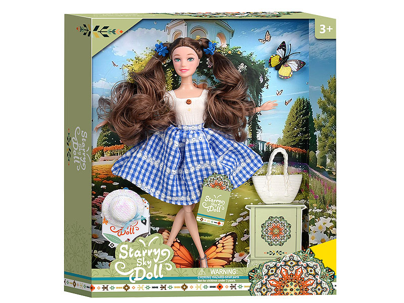 11.5inch Solid Body Doll Set toys