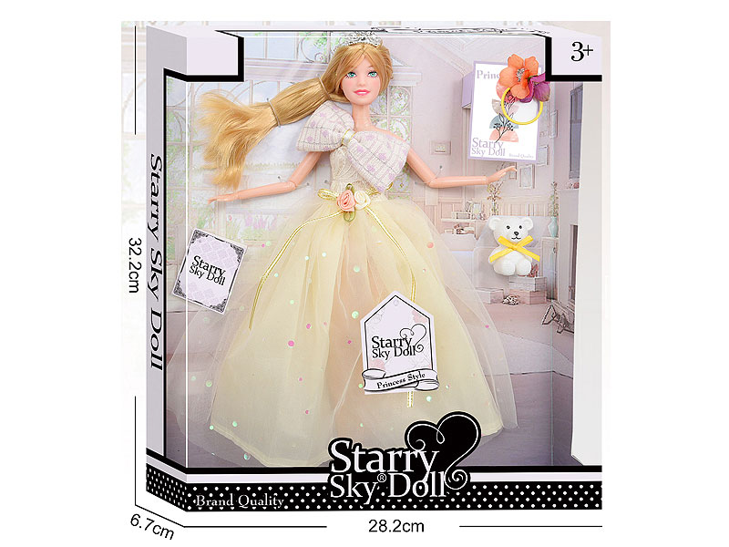 11.5inch Solid Body Doll Set toys