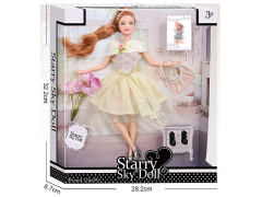 11.5inch Solid Body Doll Set toys
