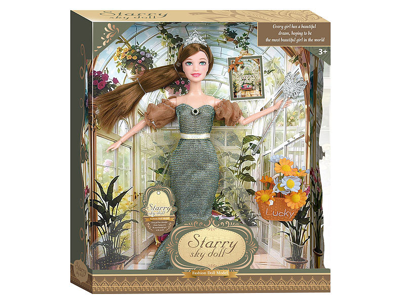 11.5inch Solid Body Doll Set toys