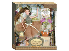 11.5inch Solid Body Doll Set toys