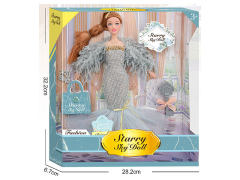 11.5inch Solid Body Doll Set toys