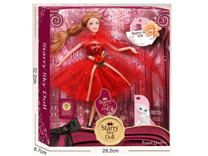 11.5inch Solid Body Doll Set toys