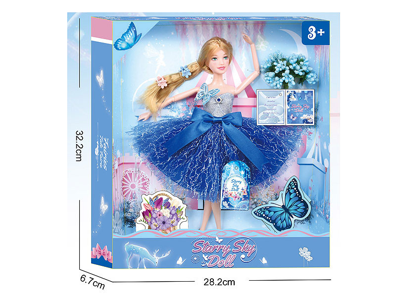 11.5inch Solid Body Doll Set toys