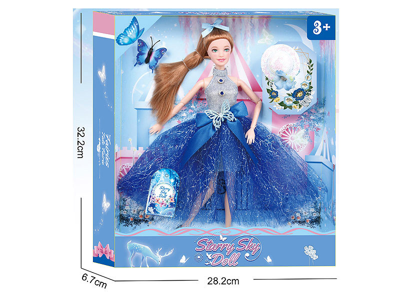 11.5inch Solid Body Doll Set toys