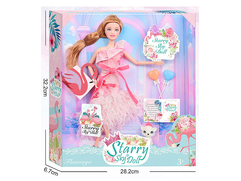 11.5inch Solid Body Doll Set toys