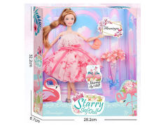 11.5inch Solid Body Doll Set toys