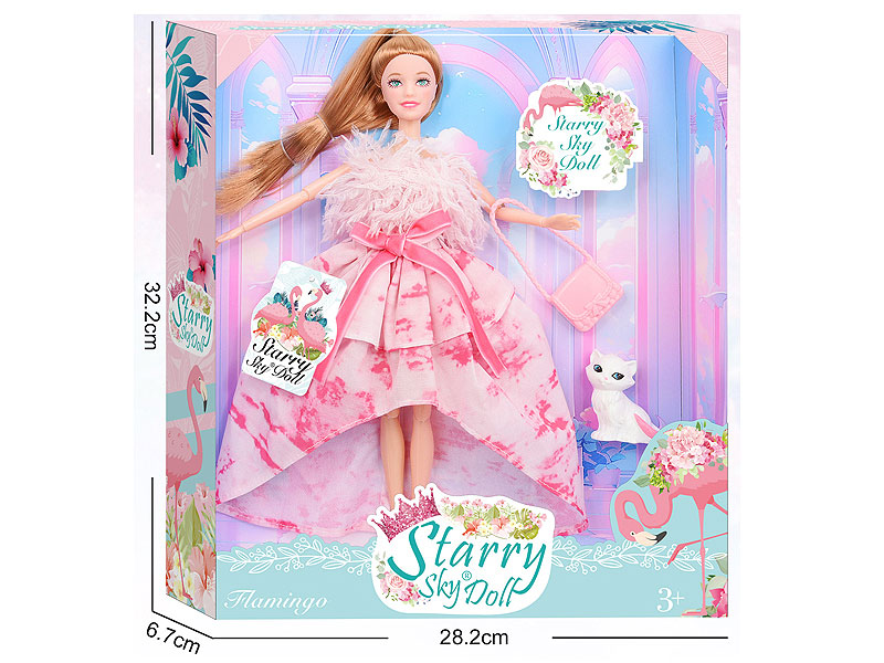 11.5inch Solid Body Doll Set toys