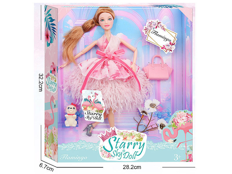 11.5inch Solid Body Doll Set toys