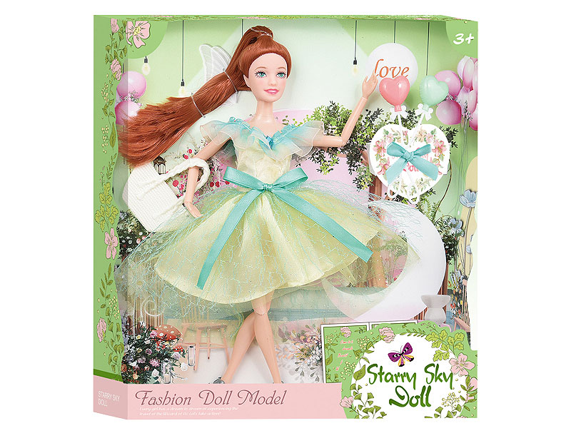 11.5inch Solid Body Doll Set toys