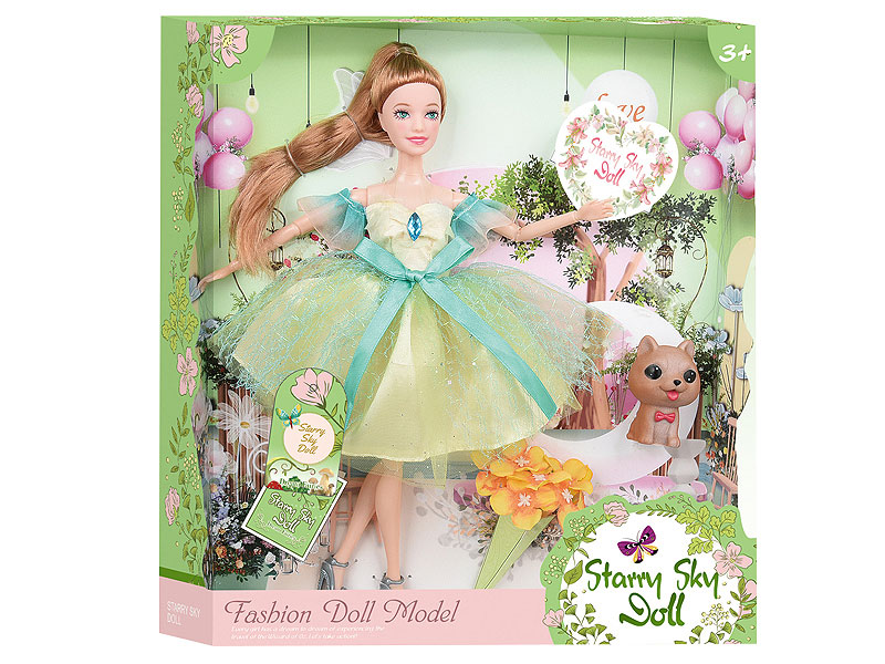 11.5inch Solid Body Doll Set toys