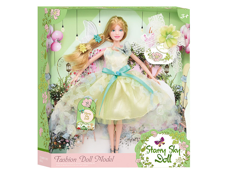11.5inch Solid Body Doll Set toys
