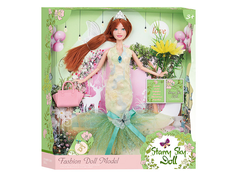 11.5inch Solid Body Doll Set toys