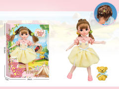 12inch Solid Body Doll Set toys