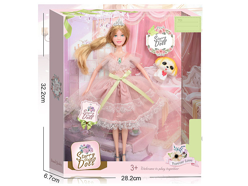 11.5inch Solid Body Doll Set toys