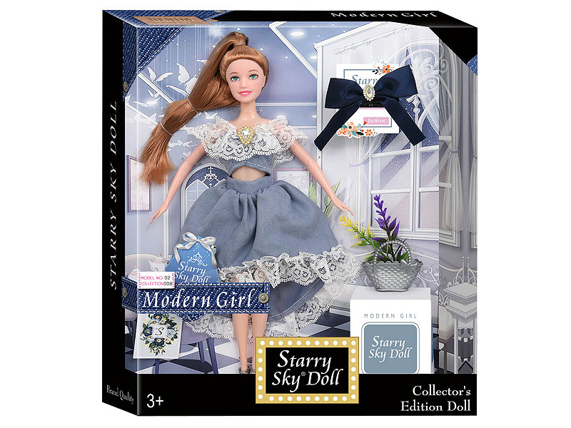 11.5inch Solid Body Doll Set toys