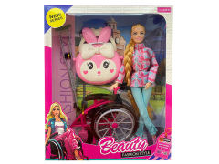 11inch Solid Body Doll Set toys