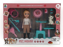 5inch Solid Body Doll Set(2S) toys