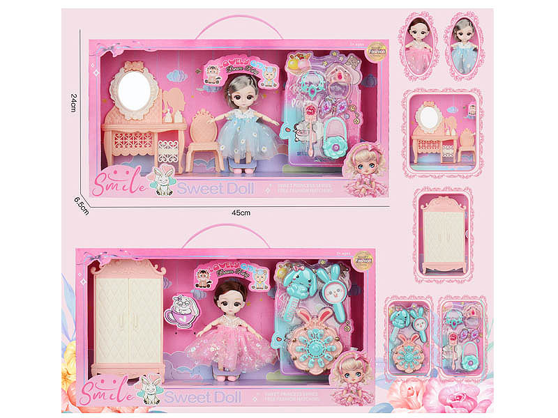 6inch Doll Set(2S) toys