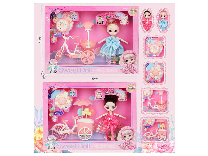 6inch Doll Set(2S) toys