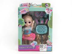 6inch Solid Body Doll Set(6C) toys