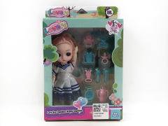 6inch Solid Body Doll Set(6C) toys