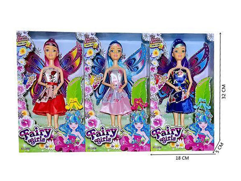 11.5inch Solid Body Doll Set(3S) toys