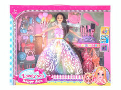 11inch Solid Body Doll Set toys