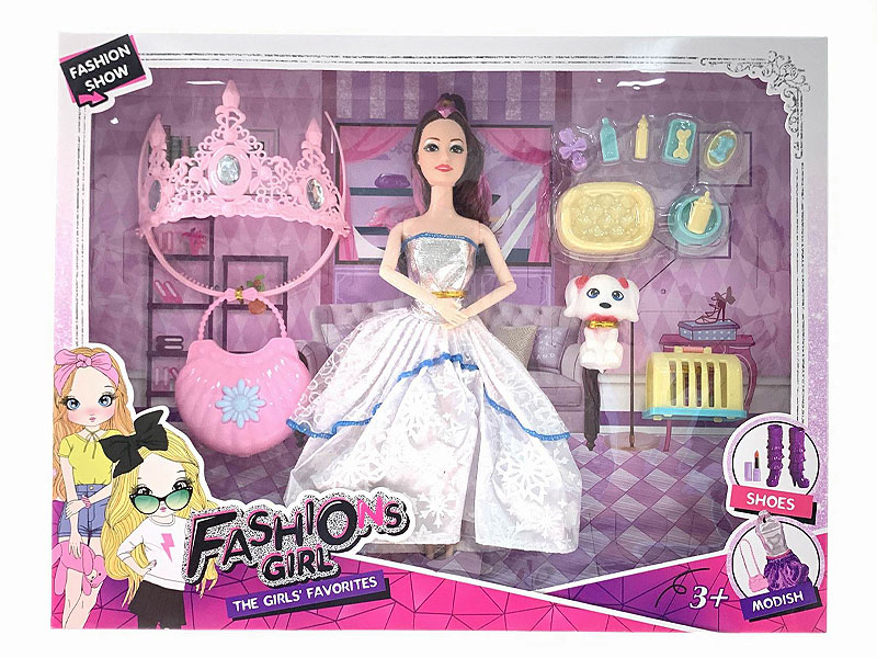 11.5inch Solid Body Doll Set toys