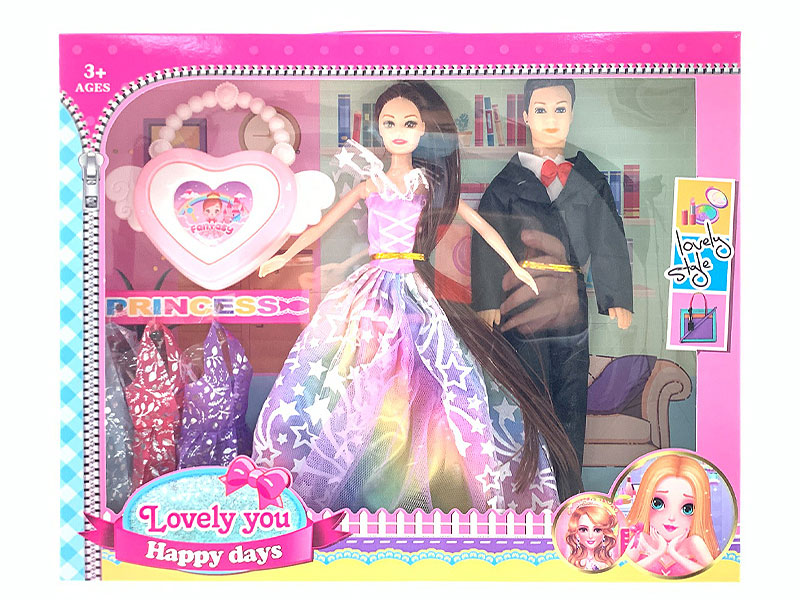 Doll Set(2in1) toys