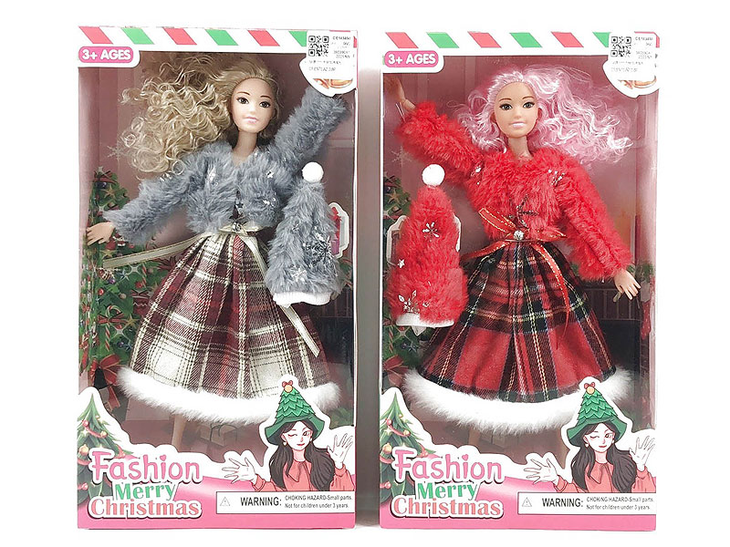 11.5inch Solid Body Doll Set(2C) toys
