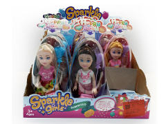 Solid Body Doll Set(9in1) toys