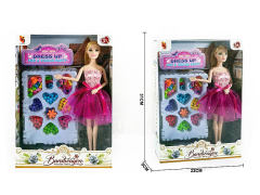 11.5inch Solid Body Doll Set toys