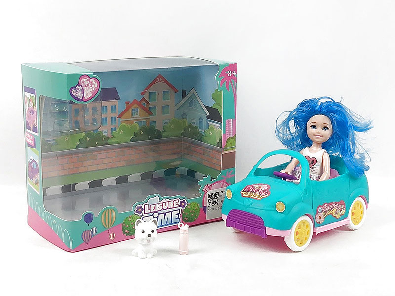 5inch Solid Body Doll Set toys