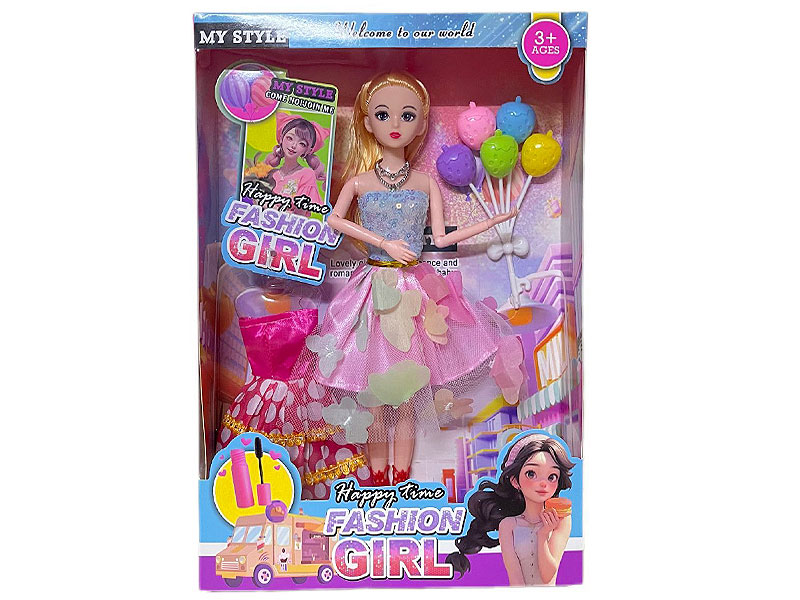 11.5inch Solid Body Doll Set toys