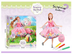 11.5inch Solid Body Doll Set toys