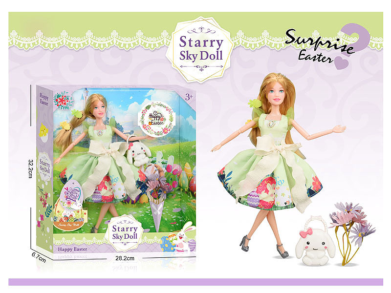 11.5inch Solid Body Doll Set toys