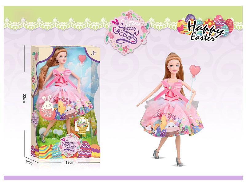 11.5inch Solid Body Doll Set toys