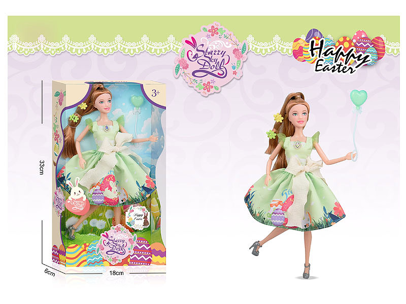 11.5inch Solid Body Doll Set toys