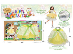 11.5inch Solid Body Doll Set toys