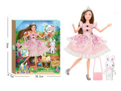 11.5inch Solid Body Doll Set toys