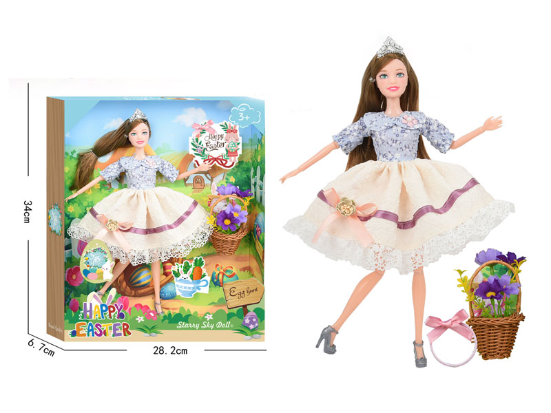 11.5inch Solid Body Doll Set toys