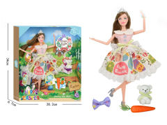 11.5inch Solid Body Doll Set toys