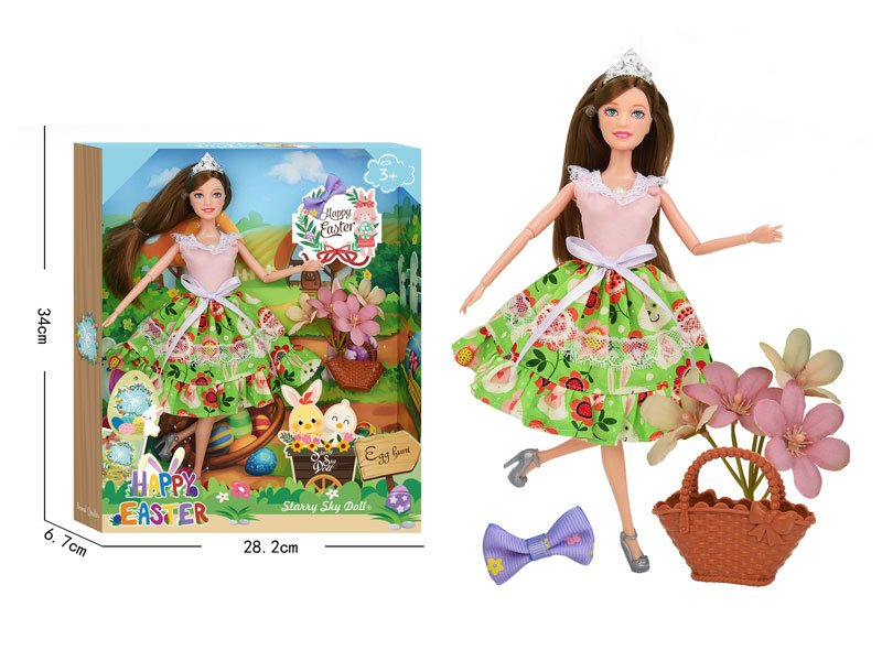 11.5inch Solid Body Doll Set toys